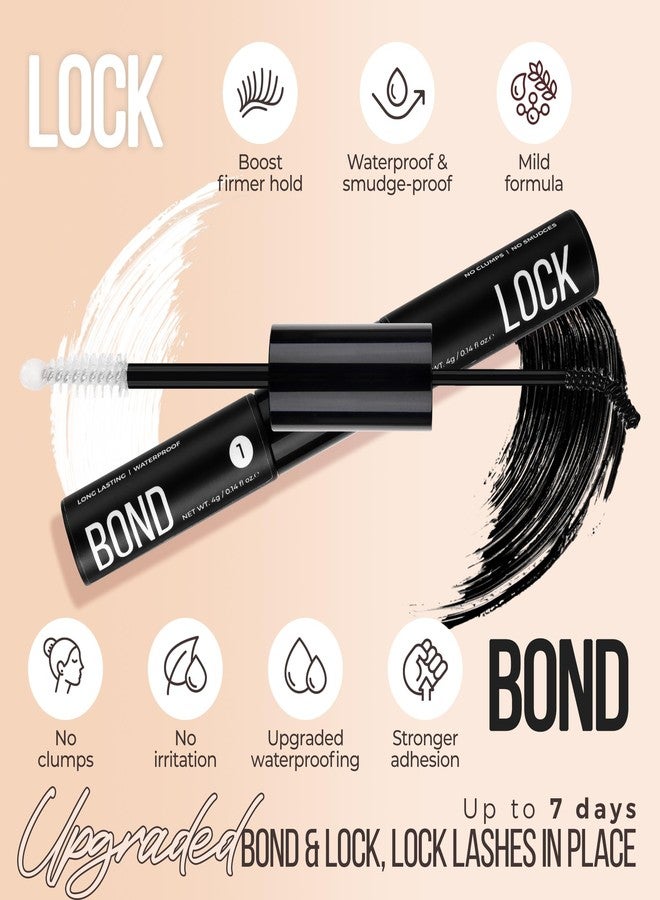 لاش فيو مجموعة لاشفيو لتثبيت الرموش وإزالة الرموش وترطيبها، تدوم لأكثر من 7 أيام، مقاومة للماء وخالية من اللاتكس، مزيل ومرطب لمجموعات الرموش، غني بزيت الخروع - Image 5